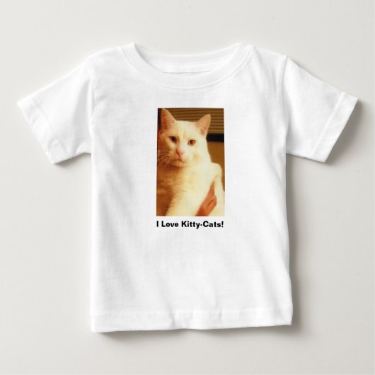 T-shirt "I Love Kitty-Cats" (Devant)