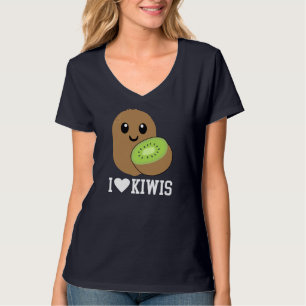 T-shirt I Love Kiwis Cute Kiwis Costume Kiwi Kiwi Outfit K
