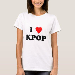 T-shirt I Love Kpop