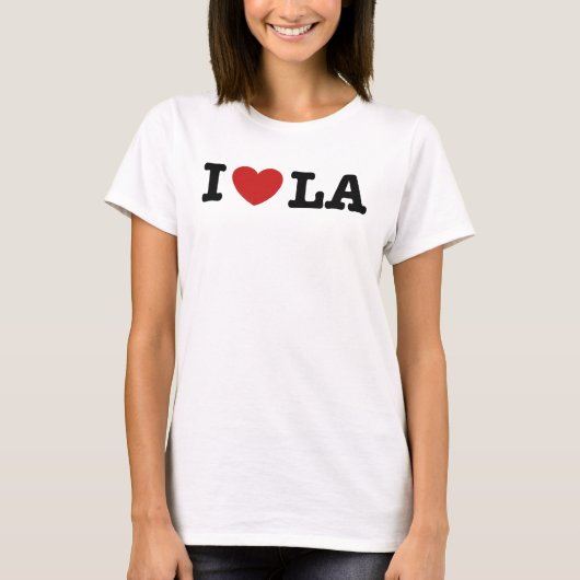 T-shirt I Love LA (Devant)