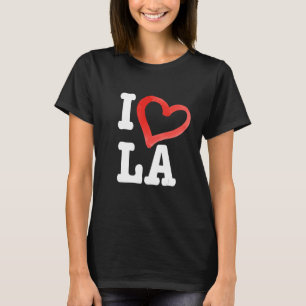 T-shirt I Love LA Los Angeles T Shirt