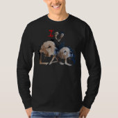 T-shirt I Love Lab Labrador Retriever Lab (Devant)