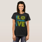 T-shirt I Love Labrador Retriever My Labrador Retriever Is (Devant entier)