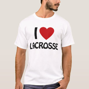 T-shirt I love Lacrosse