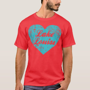 T-shirt I Love Lake Louise, Alaska Camping Cadeau
