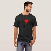 T-shirt I Love Lima Peru Peruvian Family Holiday Travel So (Devant entier)