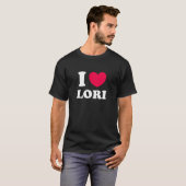 T-shirt I Love Lori (Devant entier)