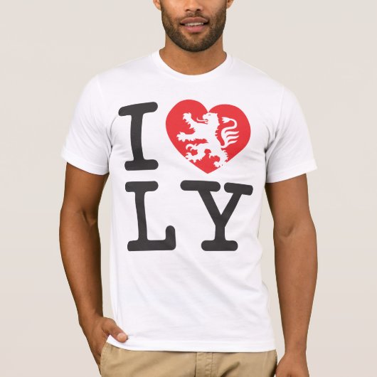 T-shirt I love Lyon (Devant)