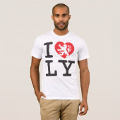 T-shirt I love Lyon (Devant entier)