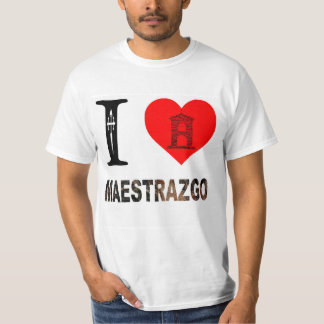 T-SHIRT I LOVE MAESTRAZGO