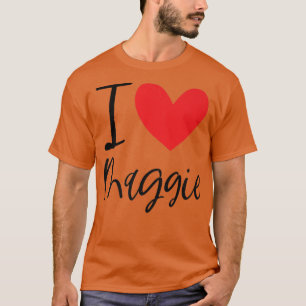 T-shirt I Love Maggie Nom Personnalisé Fille Femme BFF Fri