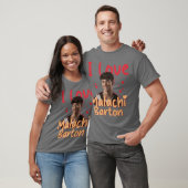 T-shirt I Love Malachi Barton friend boy (Unisexe)