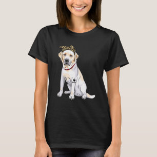 T-shirt I Love Maman Labrador Retriever Tattoo Fête des mè