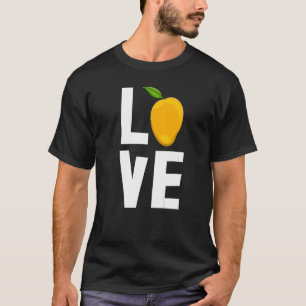 T-shirt I Love Mango Sweet Dabbing Funny Mango Fruit Love