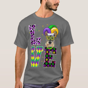 T-shirt I Love Mardi Gras Festival Fête Lover Funny Schna