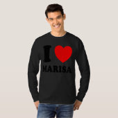 T-shirt I Love Marisa (Devant entier)