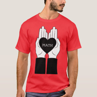 T-shirt I Love Math 9