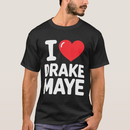 T-shirt I Love Maye (Devant)