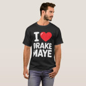 T-shirt I Love Maye (Devant entier)