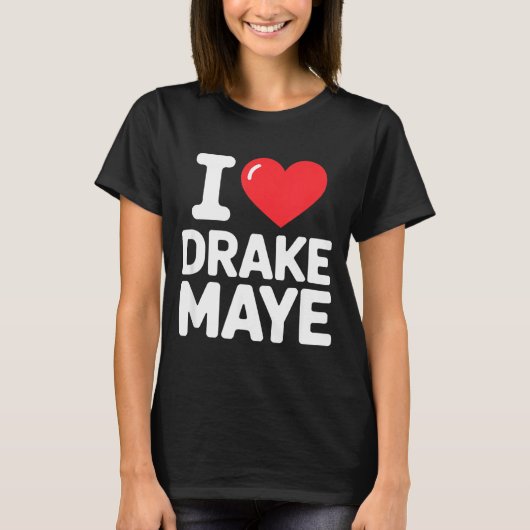 T-shirt I Love Maye  (Devant)