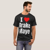 T-shirt I Love Maye Football Fan  (Devant entier)