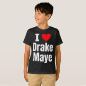 T-shirt I Love Maye Football Fan  (Devant entier)