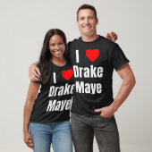 T-shirt I Love Maye Qb Football Fan  (Unisexe)