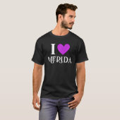 T-shirt I Love Merida Mexico 2 (Devant entier)
