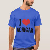 T-shirt I Love Michigan 4 (Devant)