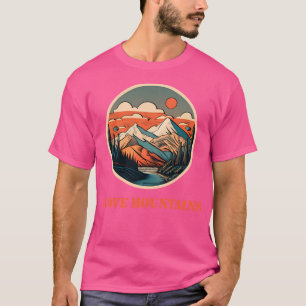 T-shirt I Love Mountains Active