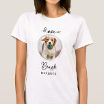 T-shirt I Love My Beagle Personnalisé Pet Dog Photo<br><div class="desc">Emmenez votre meilleur ami avec vous partout où vous allez avec cette chemise beagle photo amoureux des chiens personnalisée ! Un must pour chaque amoureux des chiens, chien maman et chien papa! Un plaisir I Love My Dog, cette citation de chemise "I Love My Beagle" peut être personnalisée à votre...</div>