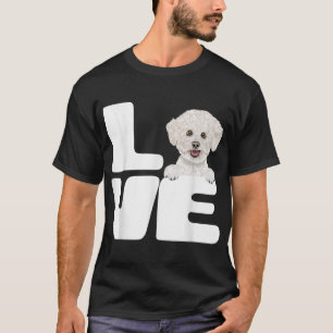 T-shirt I Love My Bichons Frise Amoureux des chiens