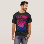 T-shirt I Love My Bisexual Husband Cute Bi Pride Anniversa (Devant entier)