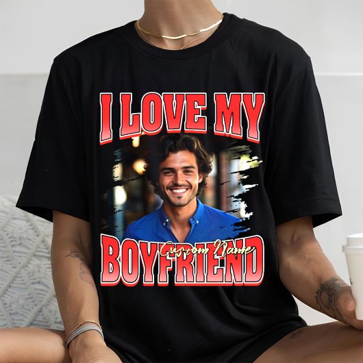 T-shirt I Love My Boyfriend bootleg valentinjour rap