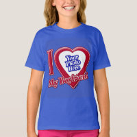 I Love My Boyfriend Photo Red Heart D R Blue