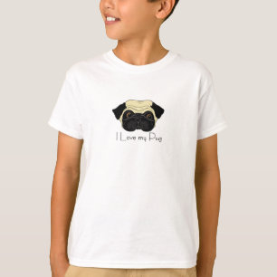 T-shirt I Love My Carlin mignon Carlin et Love Citation