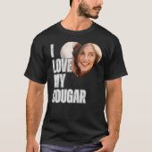 T-shirt I Love My Cougar Girlfriend Photo Boyfriend Cadeau (Devant)