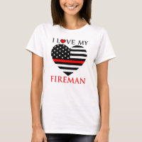I Love My Fireman - Pompier