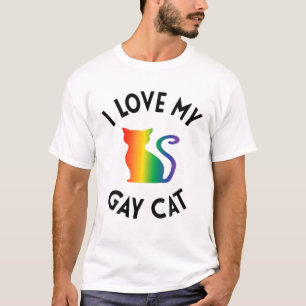 T-shirt I Love My Gay Chat Funny LGBT Chats Pride Purride