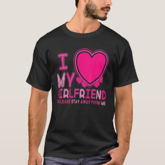 T-shirt I Love My Girlfriend I Heart My Girlfriend Couple
