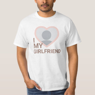 T-shirt I Love My Girlfriend Photo