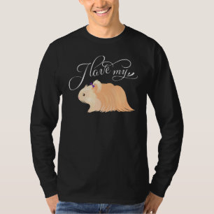 T-shirt I Love My Guinea Pig I Pet Propriétaire I Kids Lad