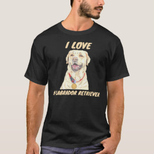 T-shirt I Love My Labrador Retriever 214