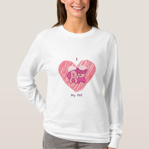 T-shirt I Love My Pet