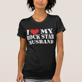 T-shirt I Love My Rock Star Husband