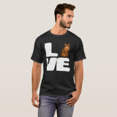 T-shirt I Love My Somali Cat (Devant entier)