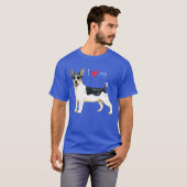 T-shirt I Love my Teddy Roosevelt Terrier (Devant entier)