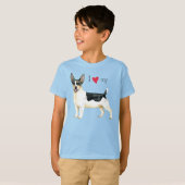 T-shirt I Love my Teddy Roosevelt Terrier (Devant entier)