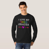 T-shirt I Love My Third Graders Fun Enseignant de 3e année (Devant entier)