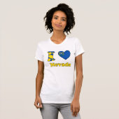 T-shirt I love Nevada (Devant entier)